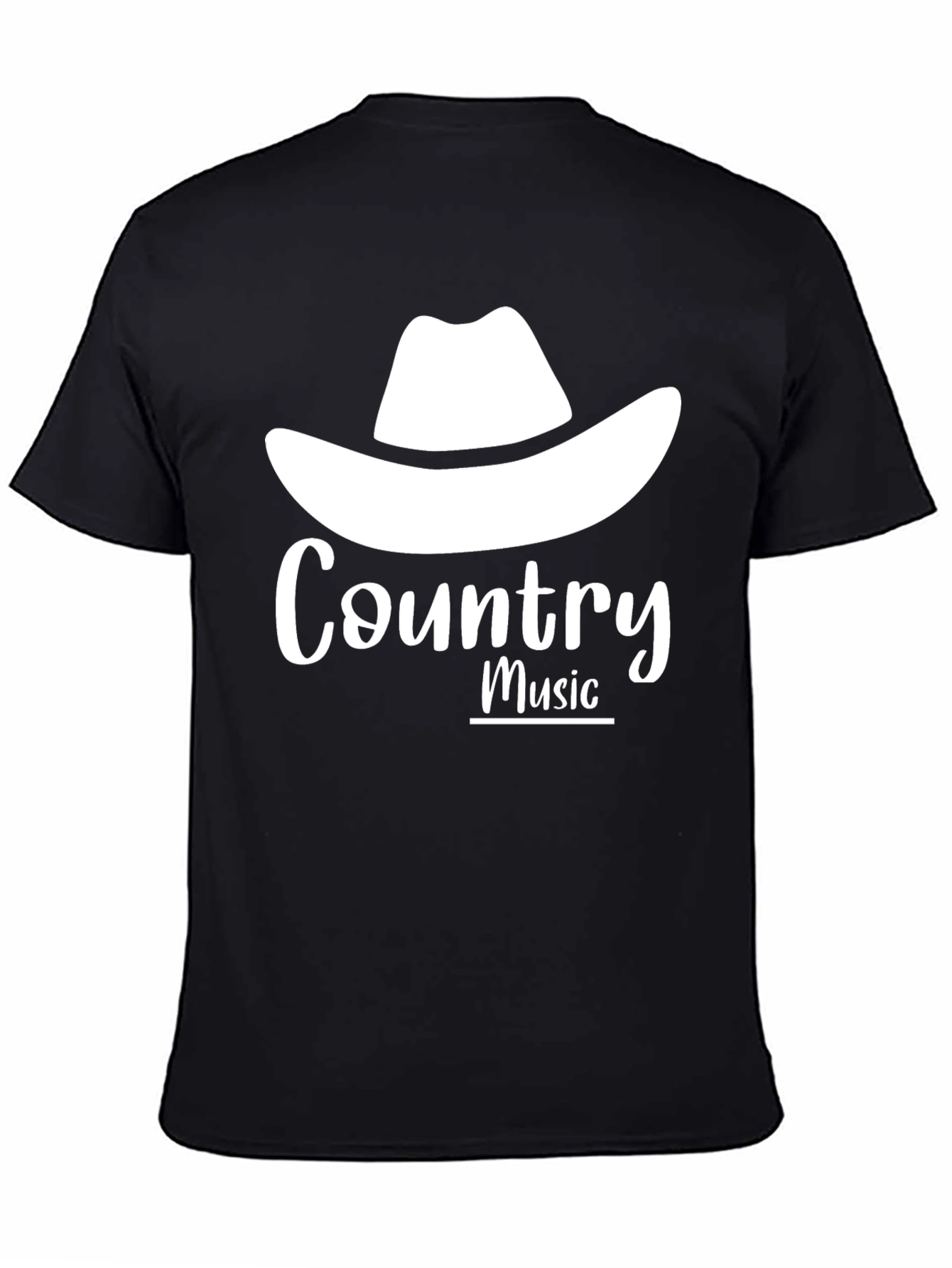 Country Music Cowboy Hat T-Shirt