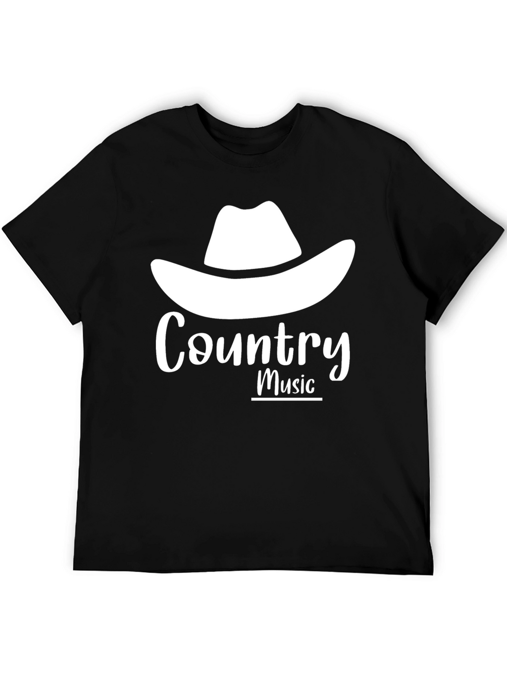 Country Music Cowboy Hat T-Shirt