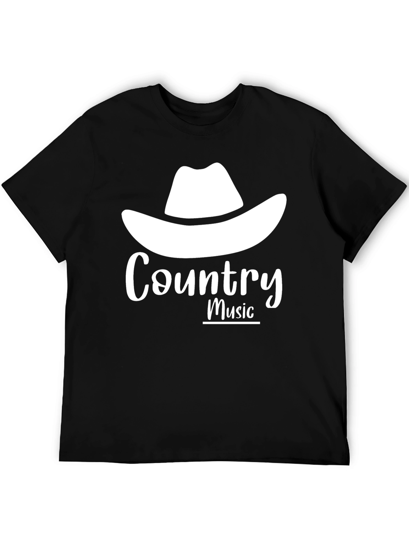 Country Music Cowboy Hat T-Shirt
