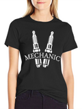 Mechanic Spark Plug Graphic Tee