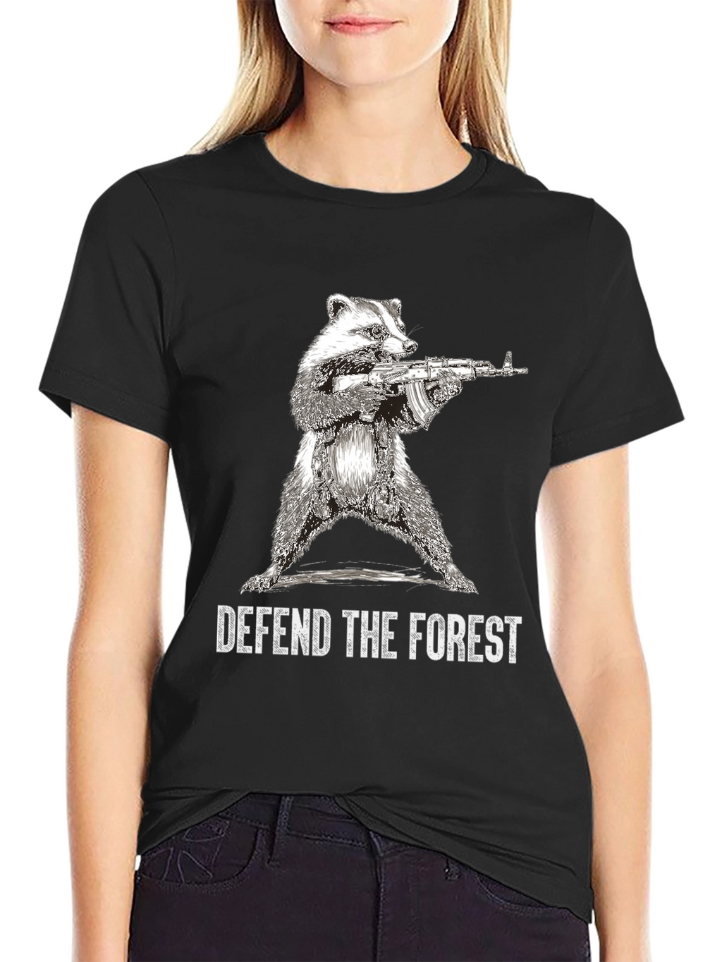 Defend the Forest Raccoon T-Shirt