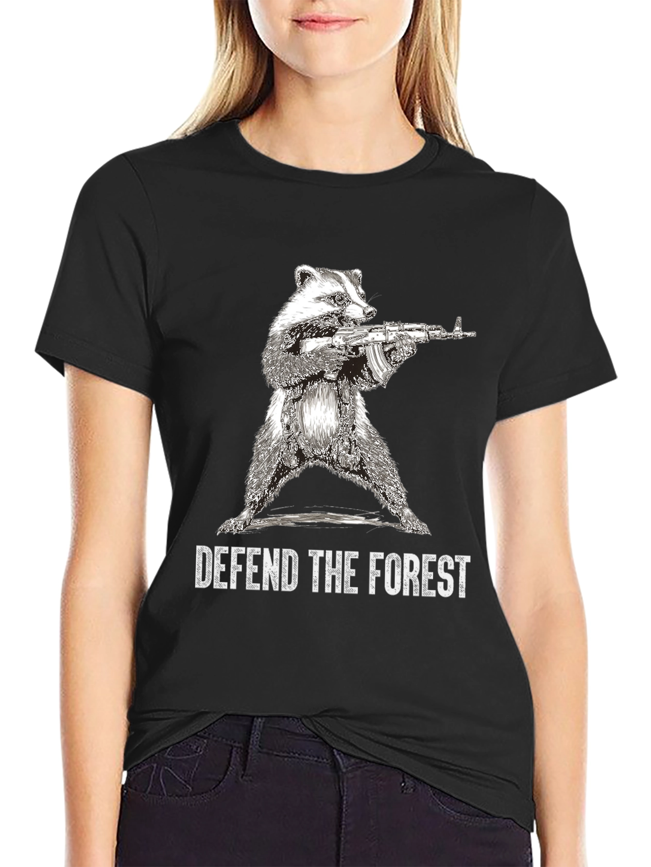 Defend the Forest Raccoon T-Shirt