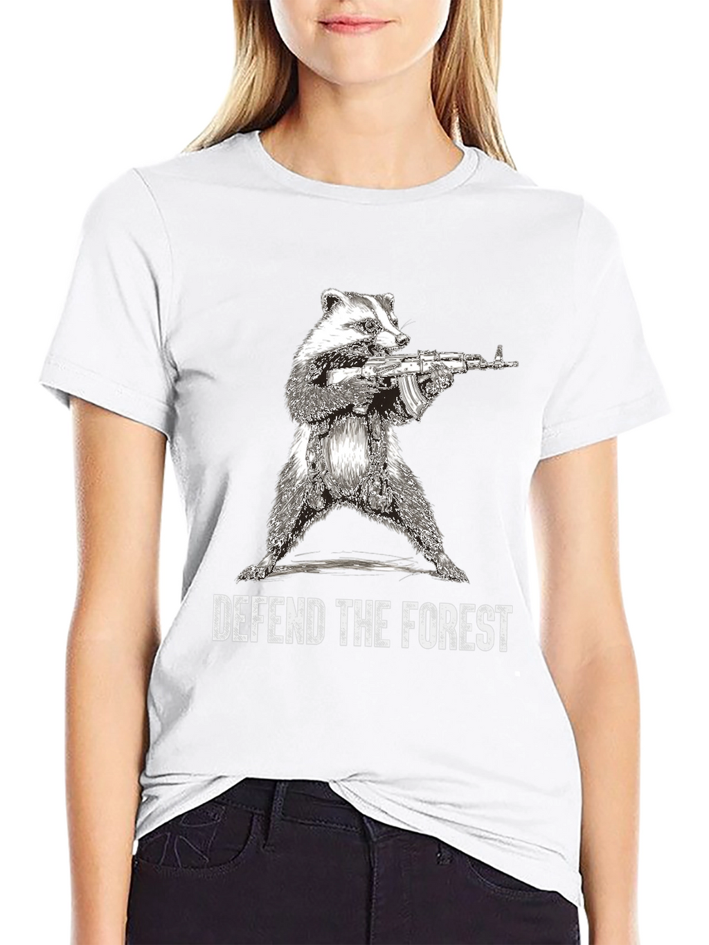 Defend the Forest Raccoon T-Shirt