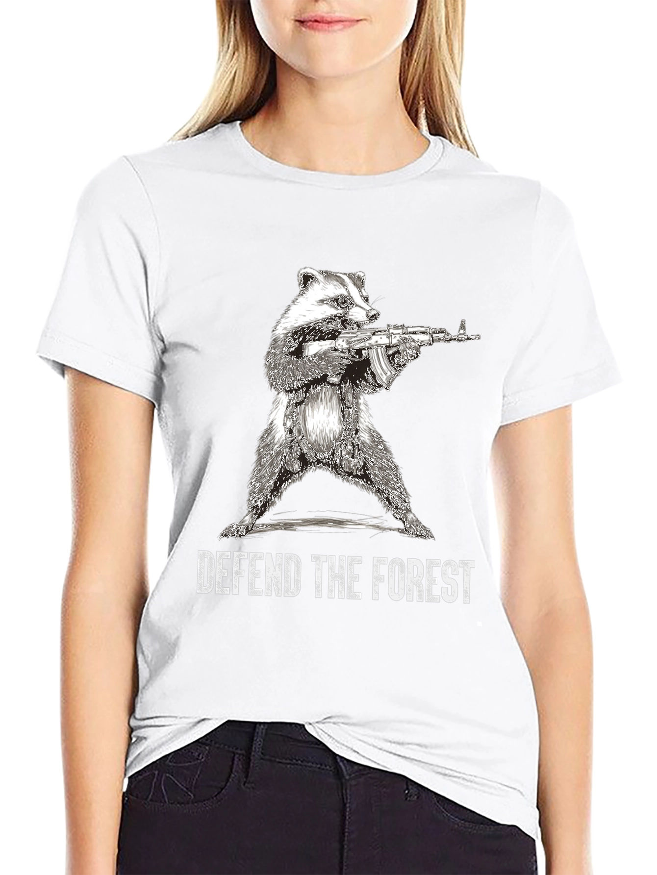 Defend the Forest Raccoon T-Shirt