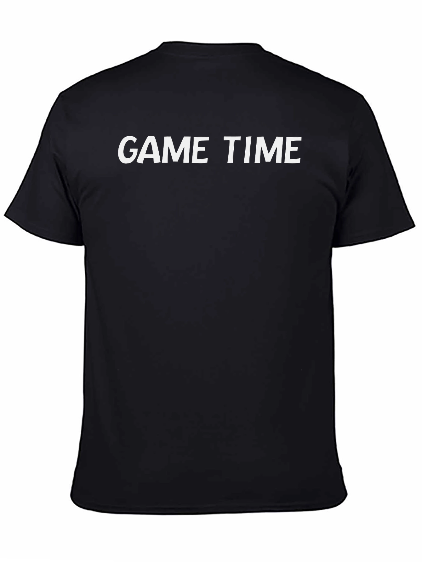 Game Time Black T-Shirt