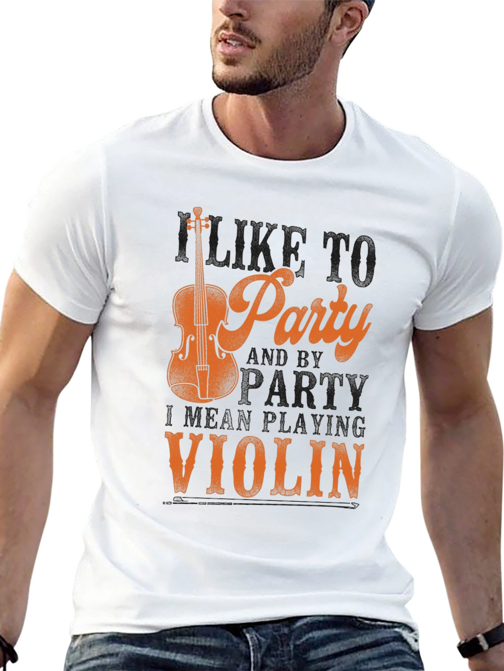 Violin Party T-Shirt - Musicians Apparel