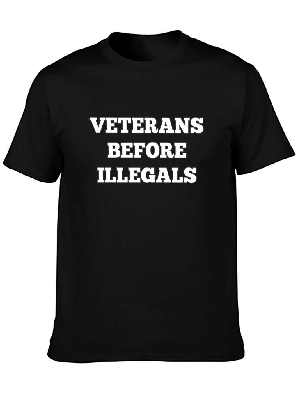 Veterans Before Illegals Graphic Tee