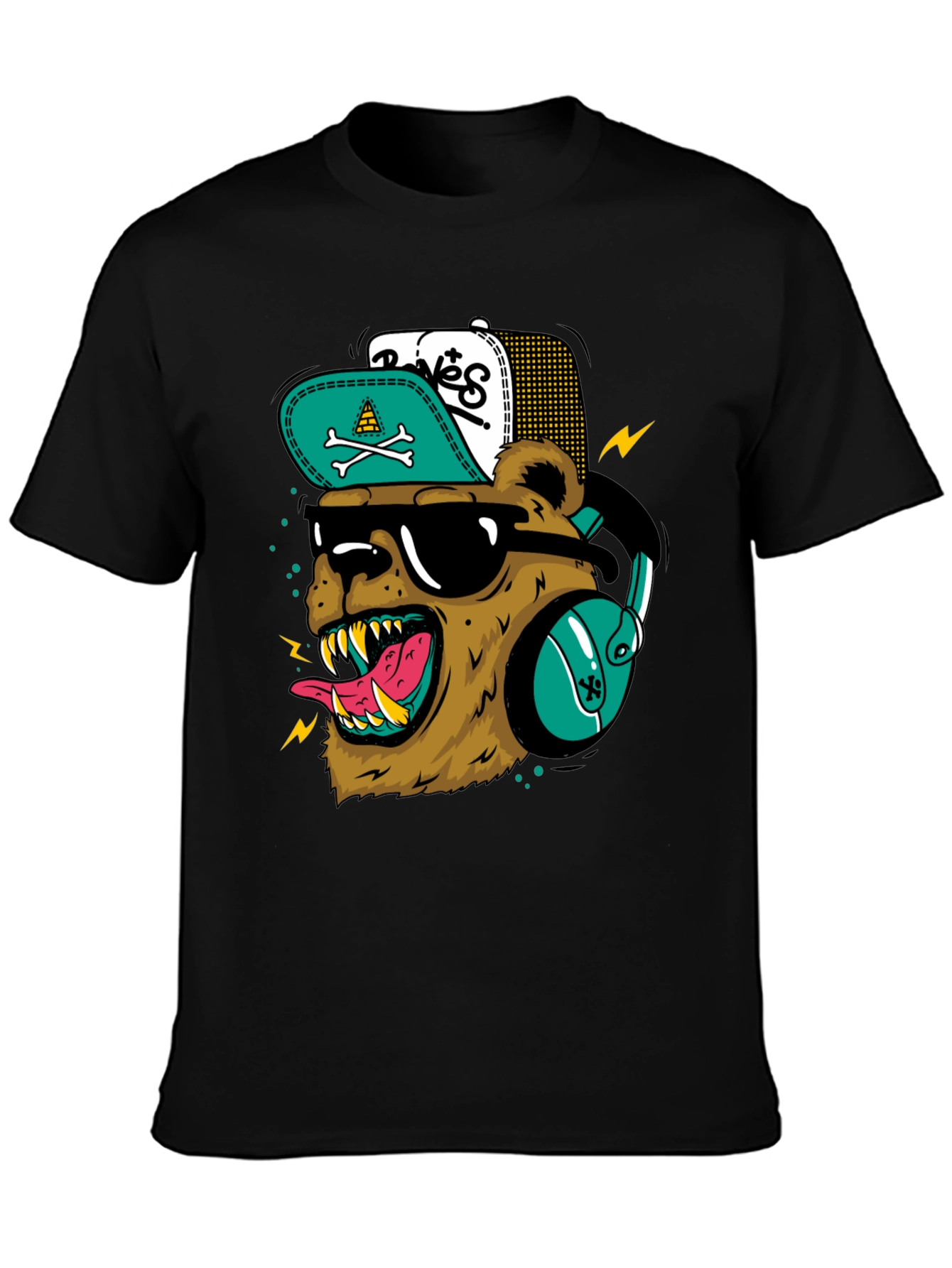 Cool Bear Graphic Tee - DJ Bear