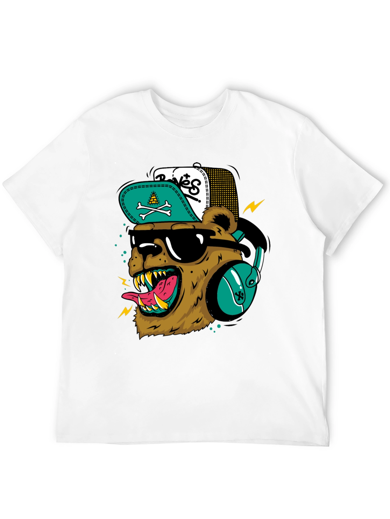 Cool Bear Graphic Tee - DJ Bear