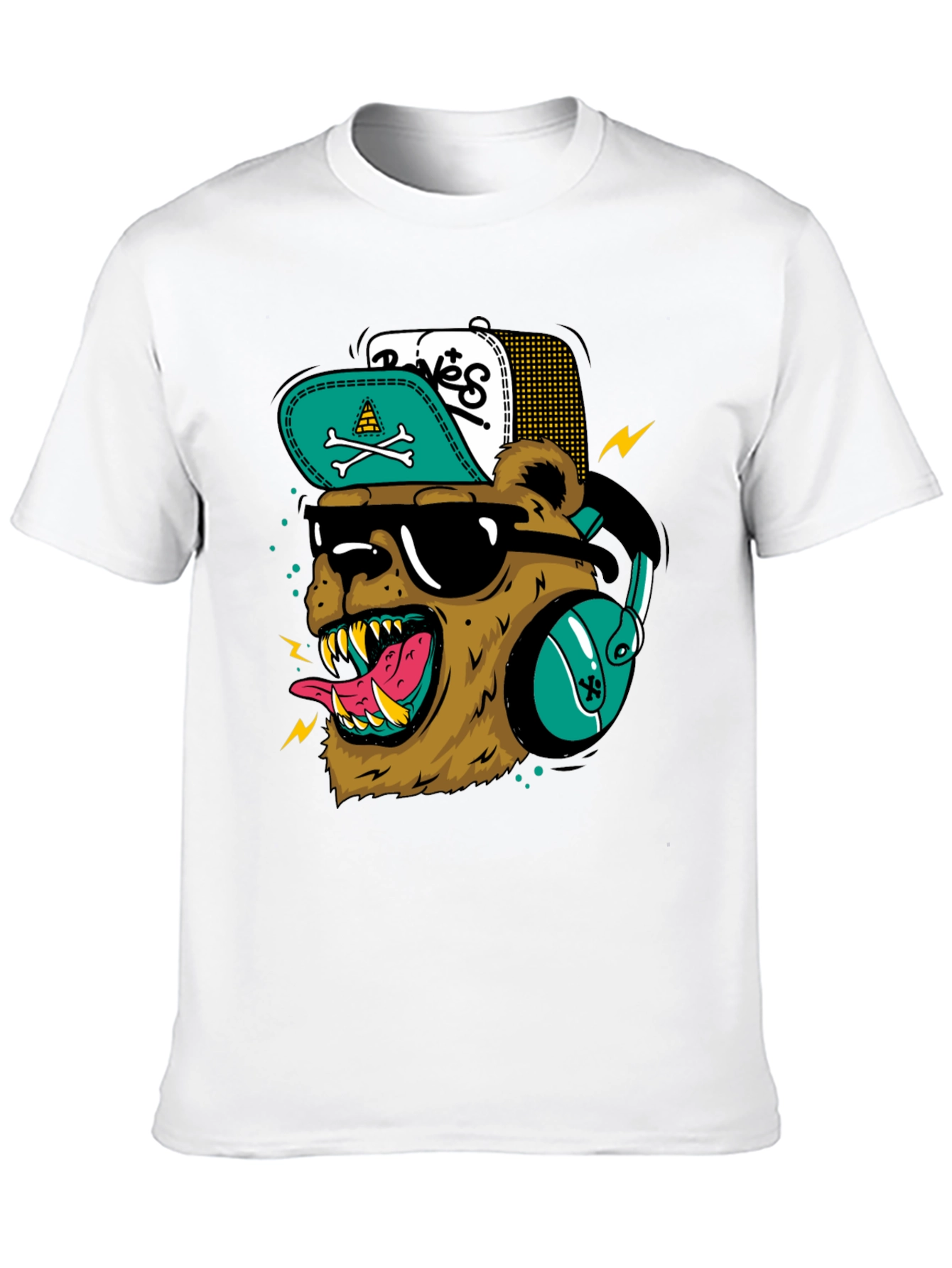 Cool Bear Graphic Tee - DJ Bear