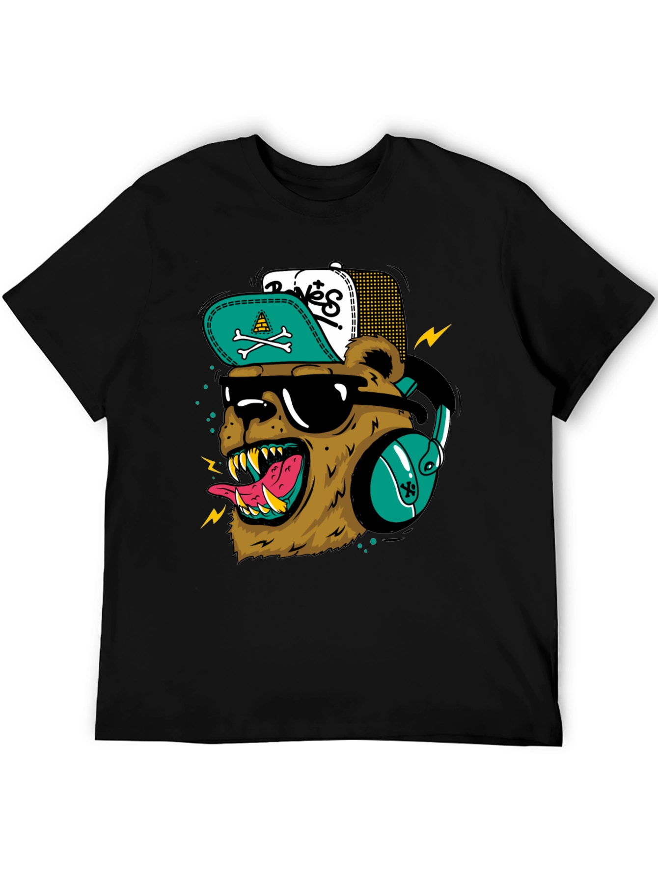 Cool Bear Graphic Tee - DJ Bear