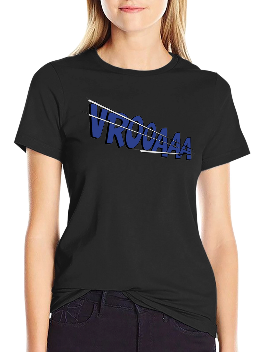 VROOOAAA Graphic Tee - Stylish Comic Book Inspired Design