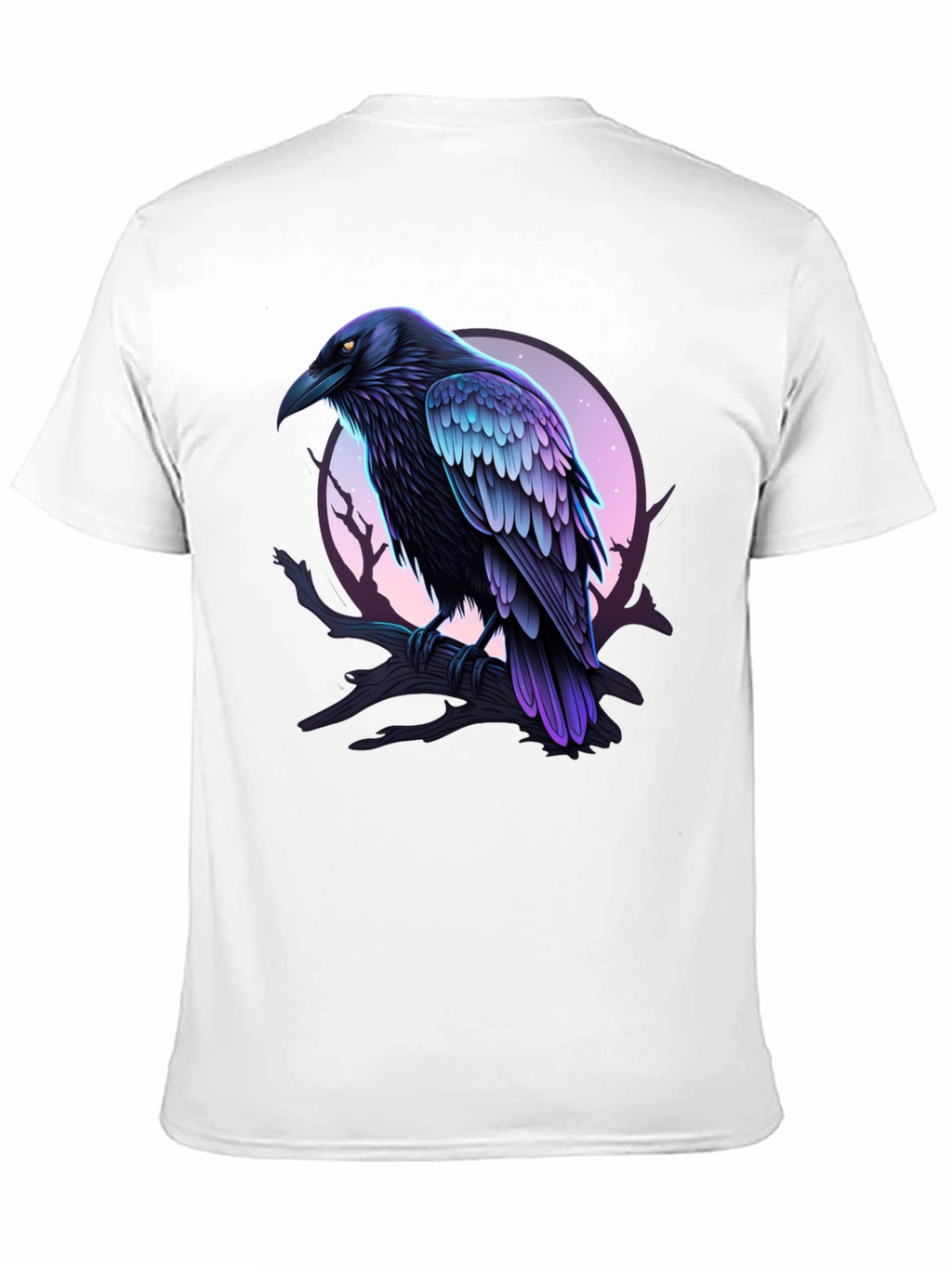Raven Graphic Tee - Mens Black T-Shirt