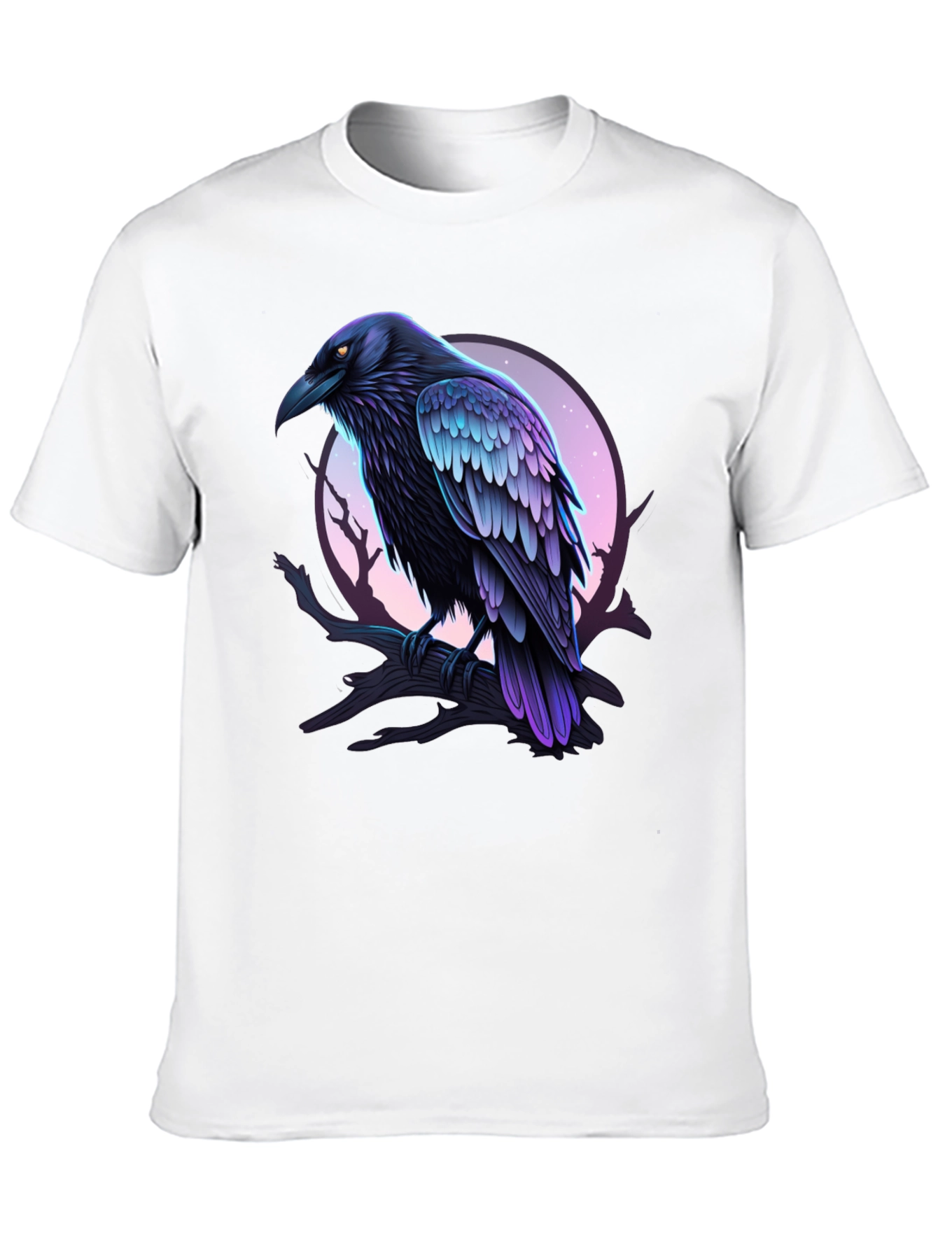 Raven Graphic Tee - Mens Black T-Shirt