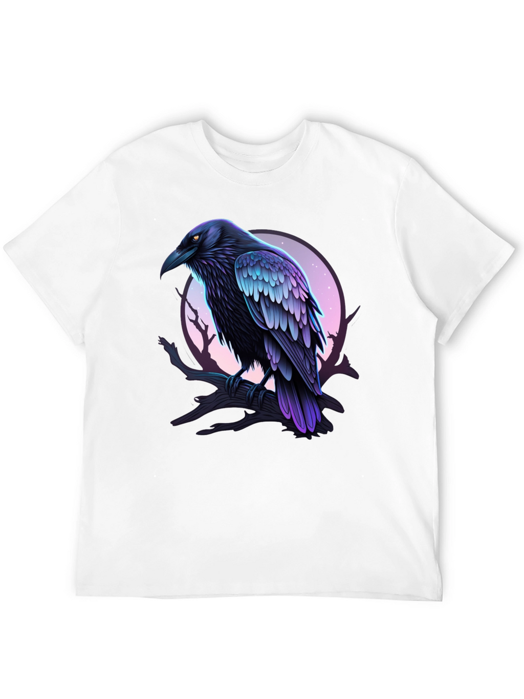 Raven Graphic Tee - Mens Black T-Shirt