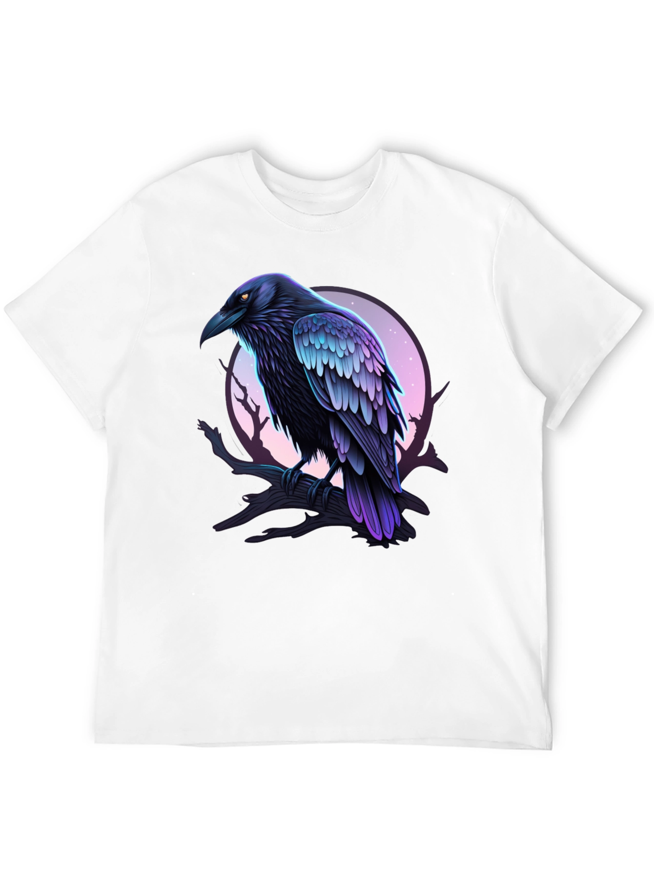 Raven Graphic Tee - Mens Black T-Shirt