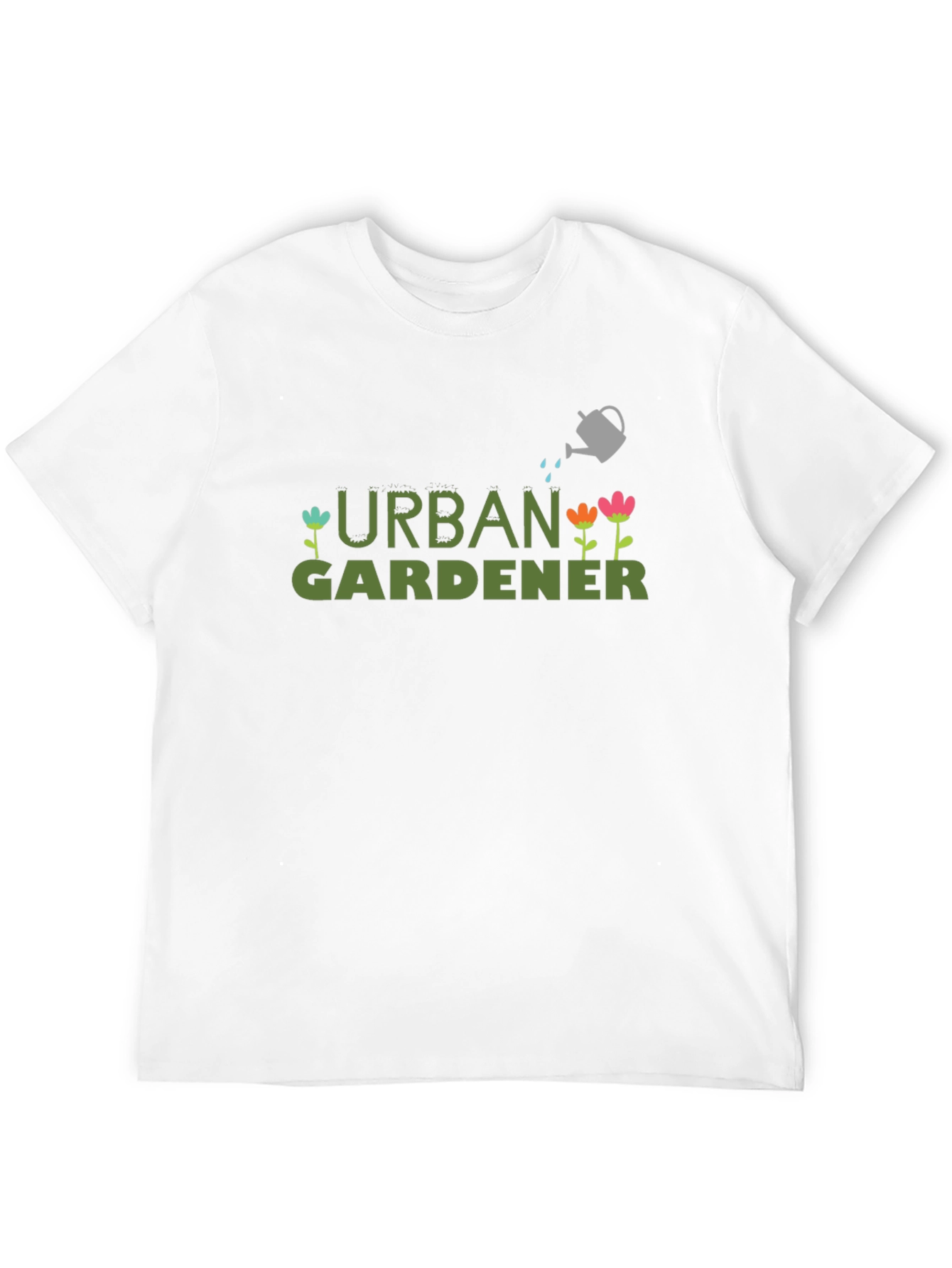 Urban Gardener Graphic T-Shirt - Black Cotton Tee