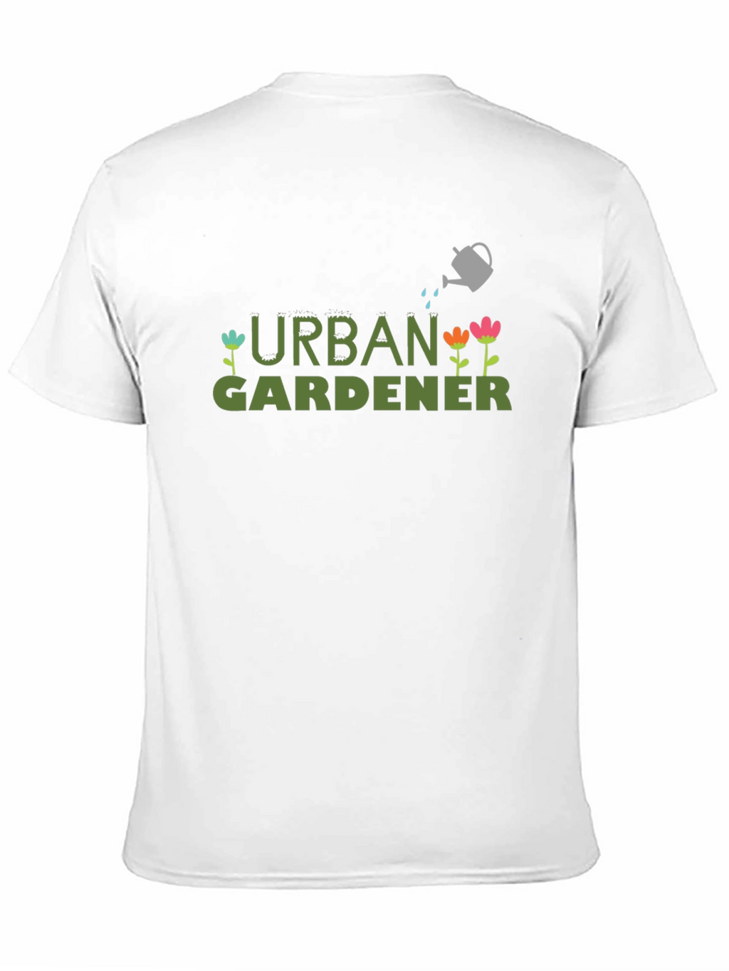 Urban Gardener Graphic T-Shirt - Black Cotton Tee