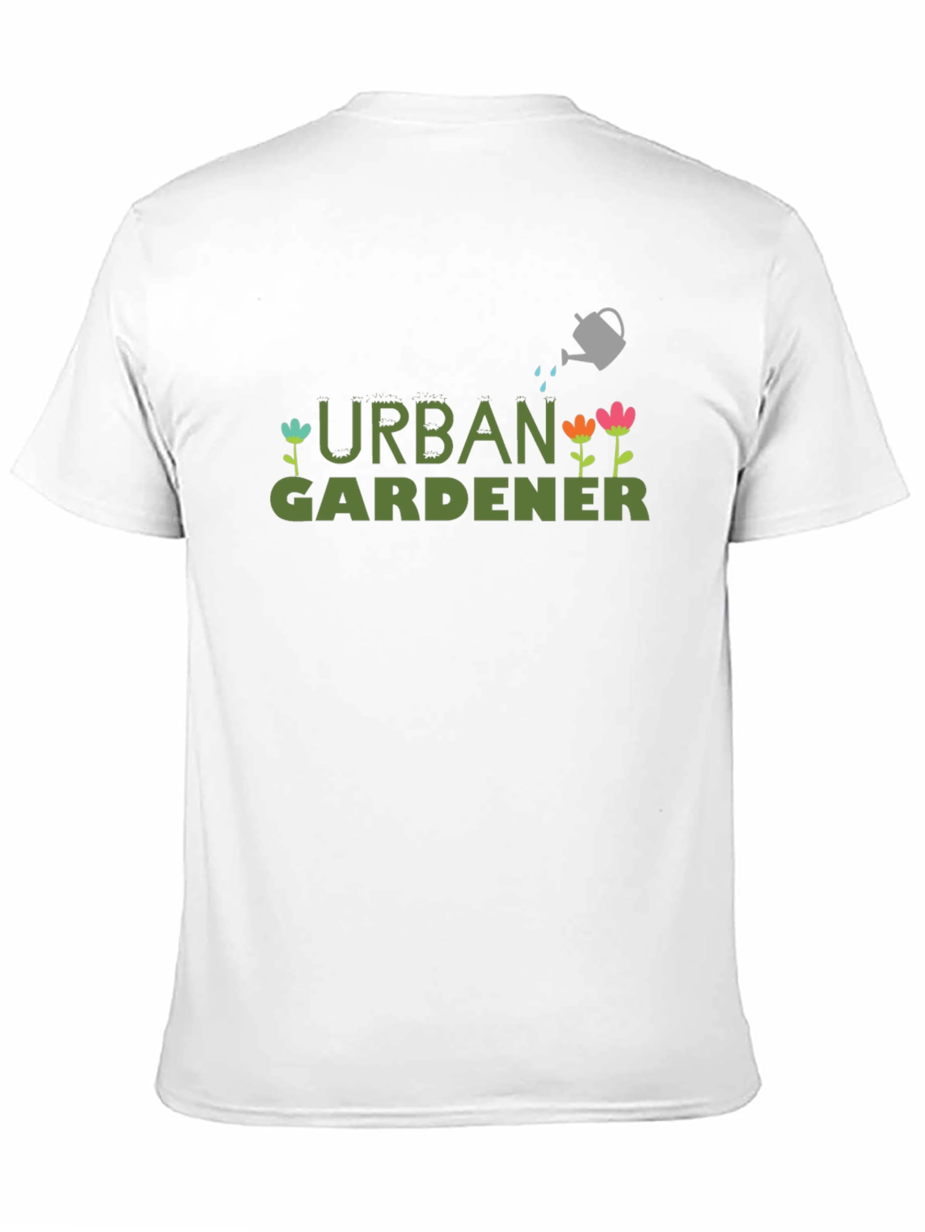 Urban Gardener Graphic T-Shirt - Black Cotton Tee