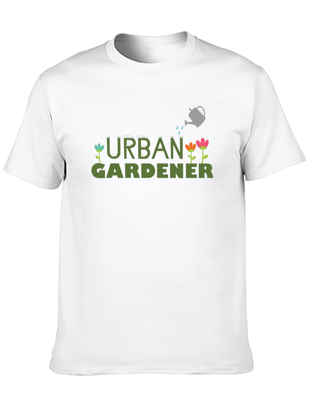 Urban Gardener Graphic T-Shirt - Black Cotton Tee