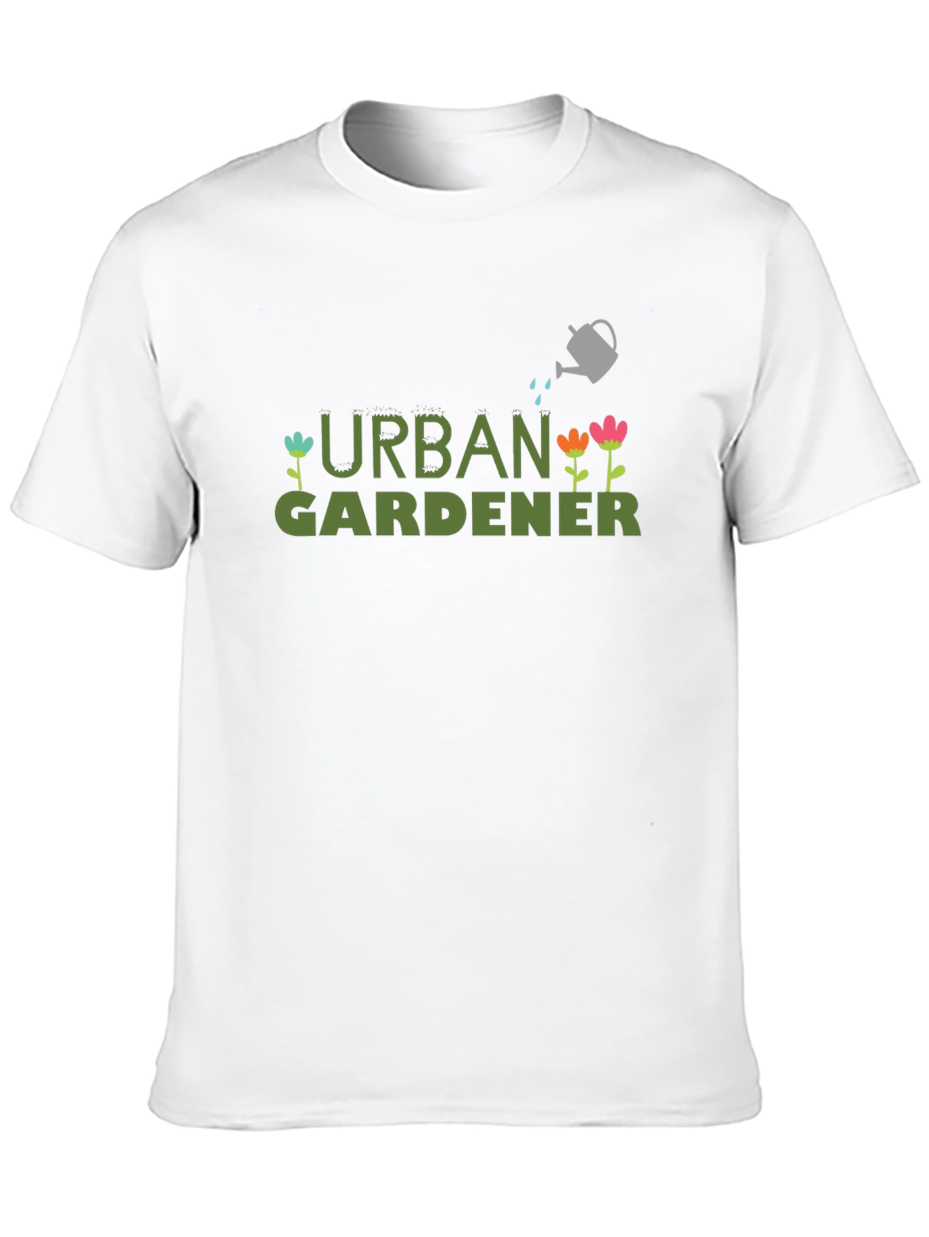 Urban Gardener Graphic T-Shirt - Black Cotton Tee