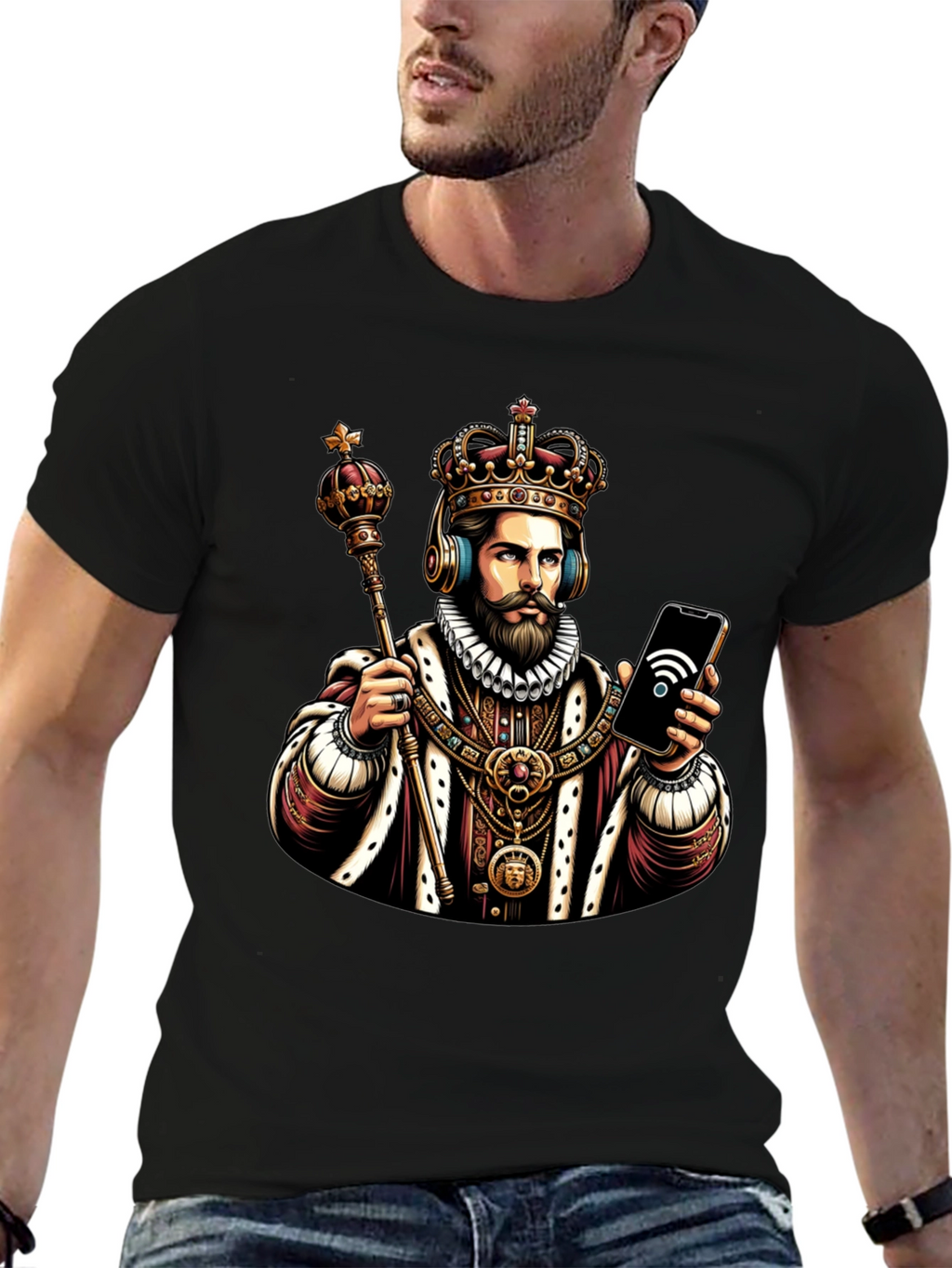 Kingly WiFi T-Shirt - Royal Humor