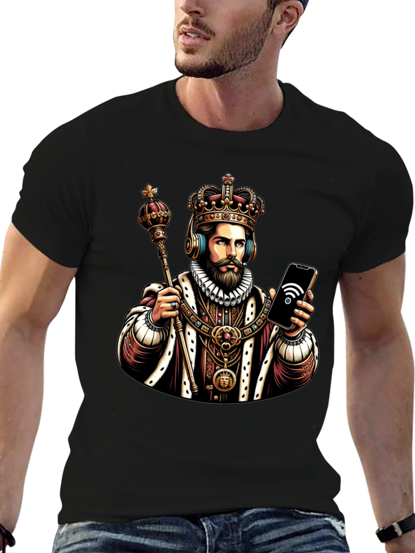 Kingly WiFi T-Shirt - Royal Humor