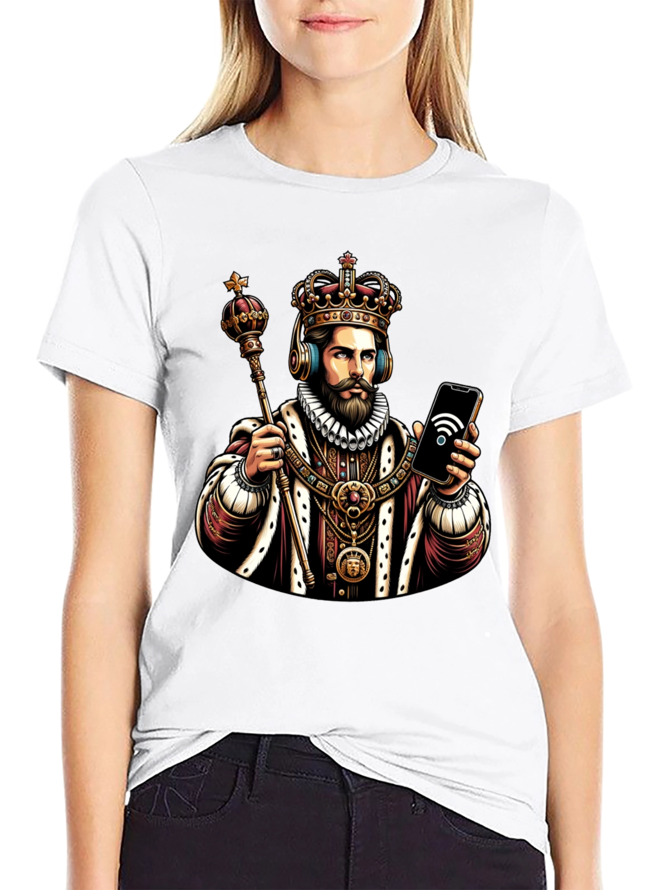 Kingly WiFi T-Shirt - Royal Humor