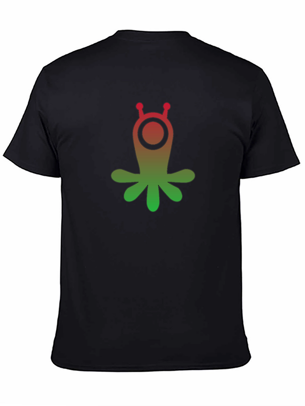 Gradient Alien Graphic T-Shirt - Unique Design