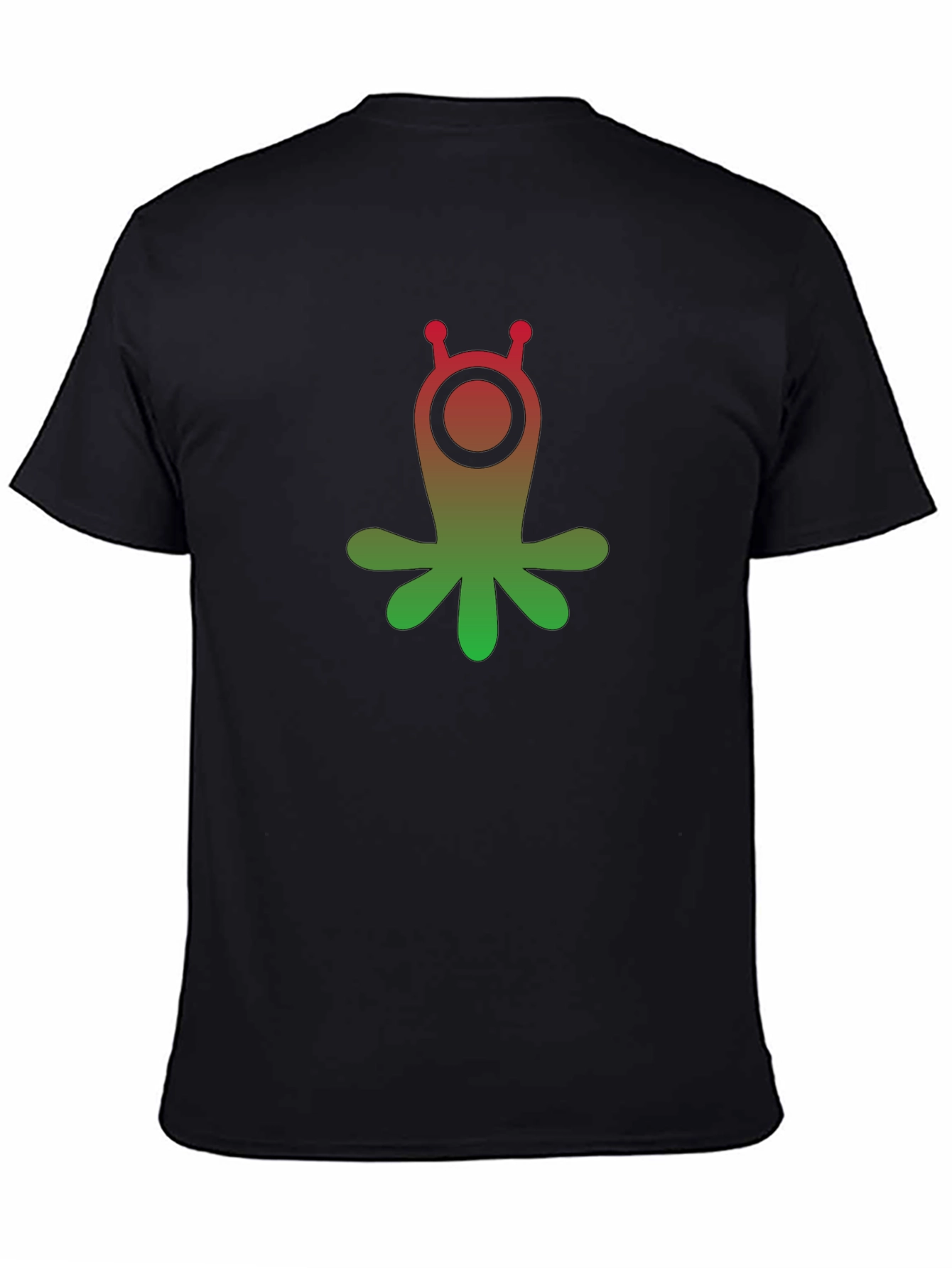 Gradient Alien Graphic T-Shirt - Unique Design