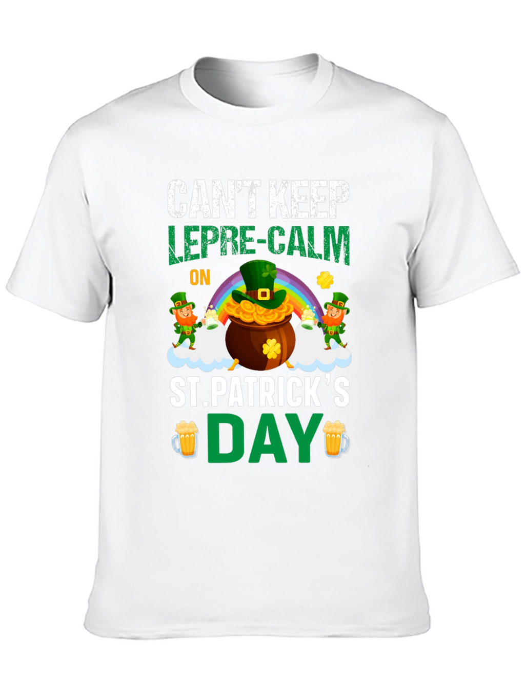 St. Patricks Day Graphic Tee - Leprechaun Humor