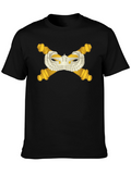 Cannon & Wings Black T-Shirt
