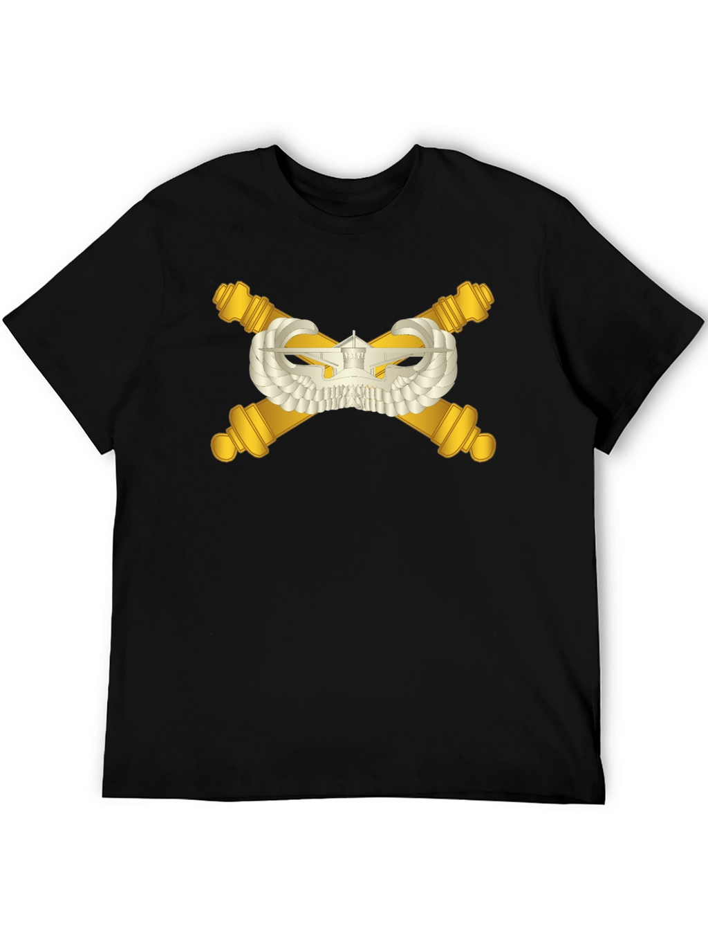 Cannon & Wings Black T-Shirt
