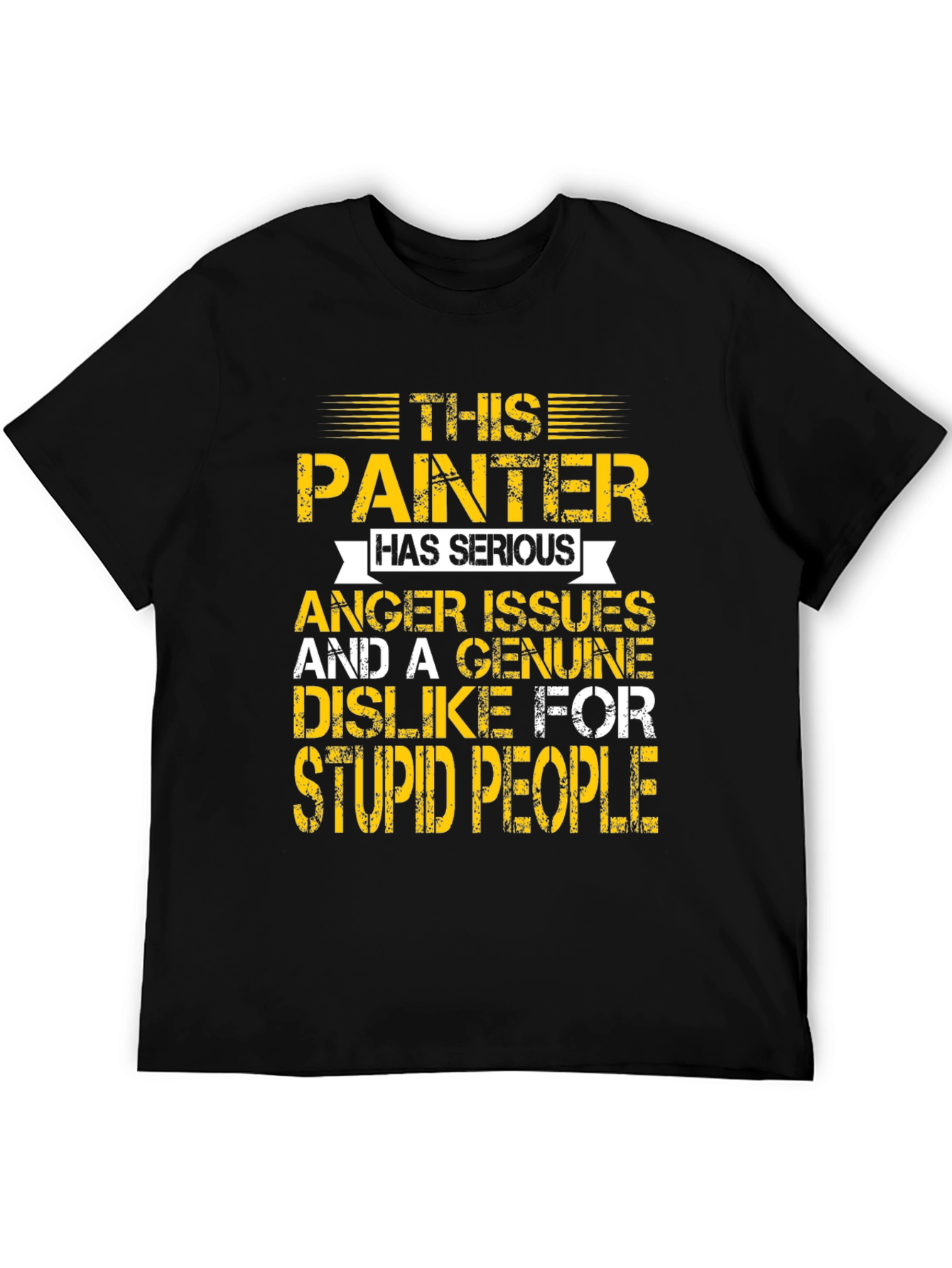 This Painter Has Serious Anger Issues Graphic Tee