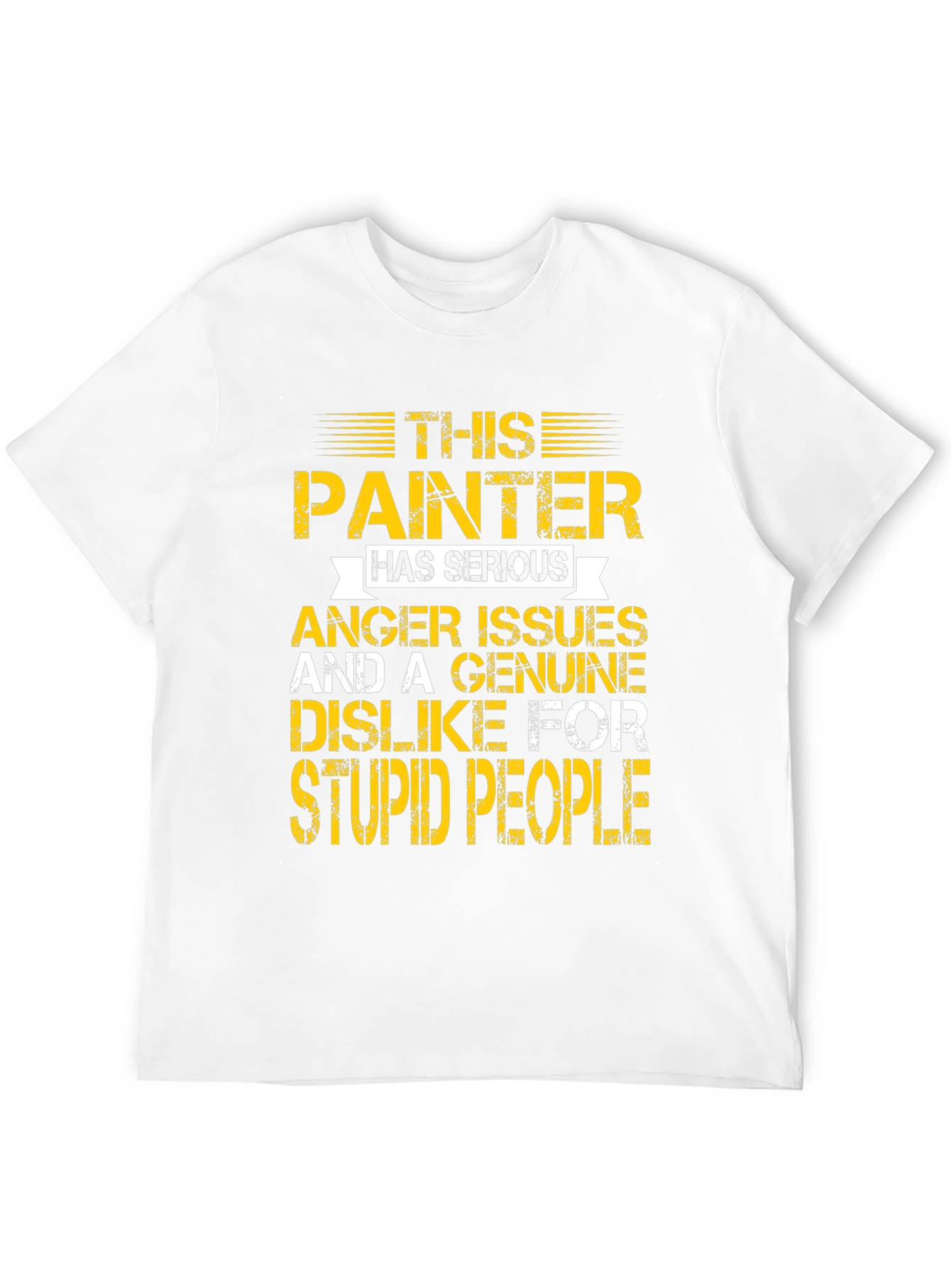 This Painter Has Serious Anger Issues Graphic Tee