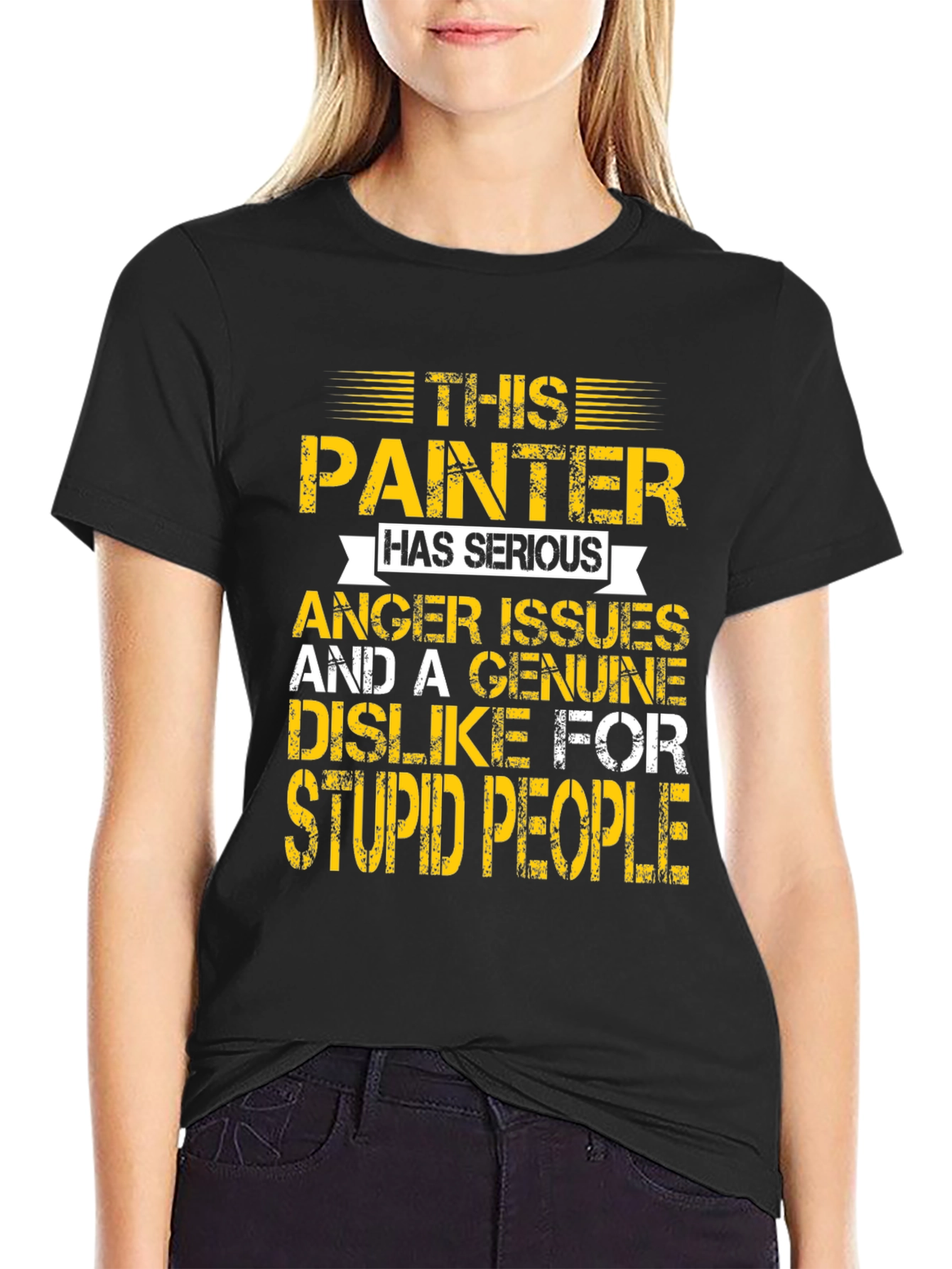 This Painter Has Serious Anger Issues Graphic Tee