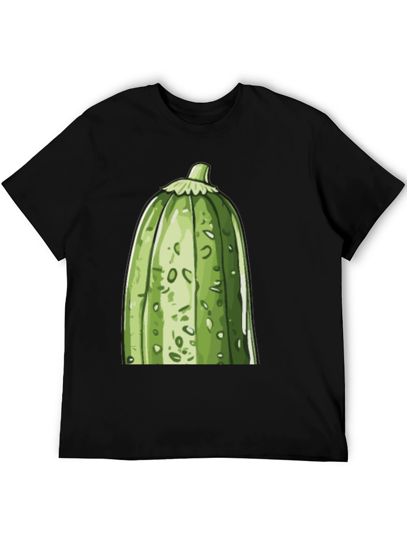 Zucchini Graphic Tee - Quirky Vegetable Lovers T-Shirt