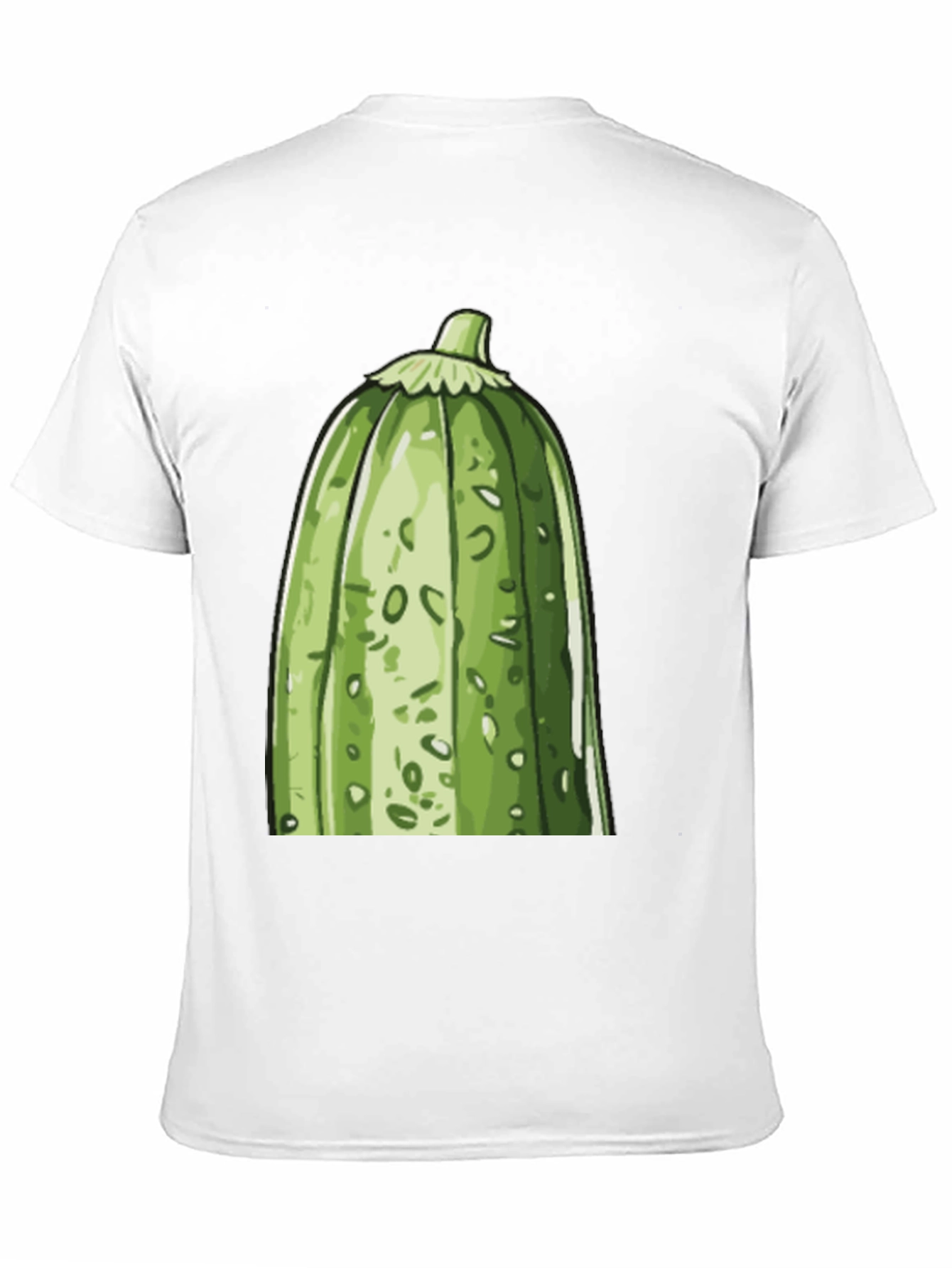 Zucchini Graphic Tee - Quirky Vegetable Lovers T-Shirt