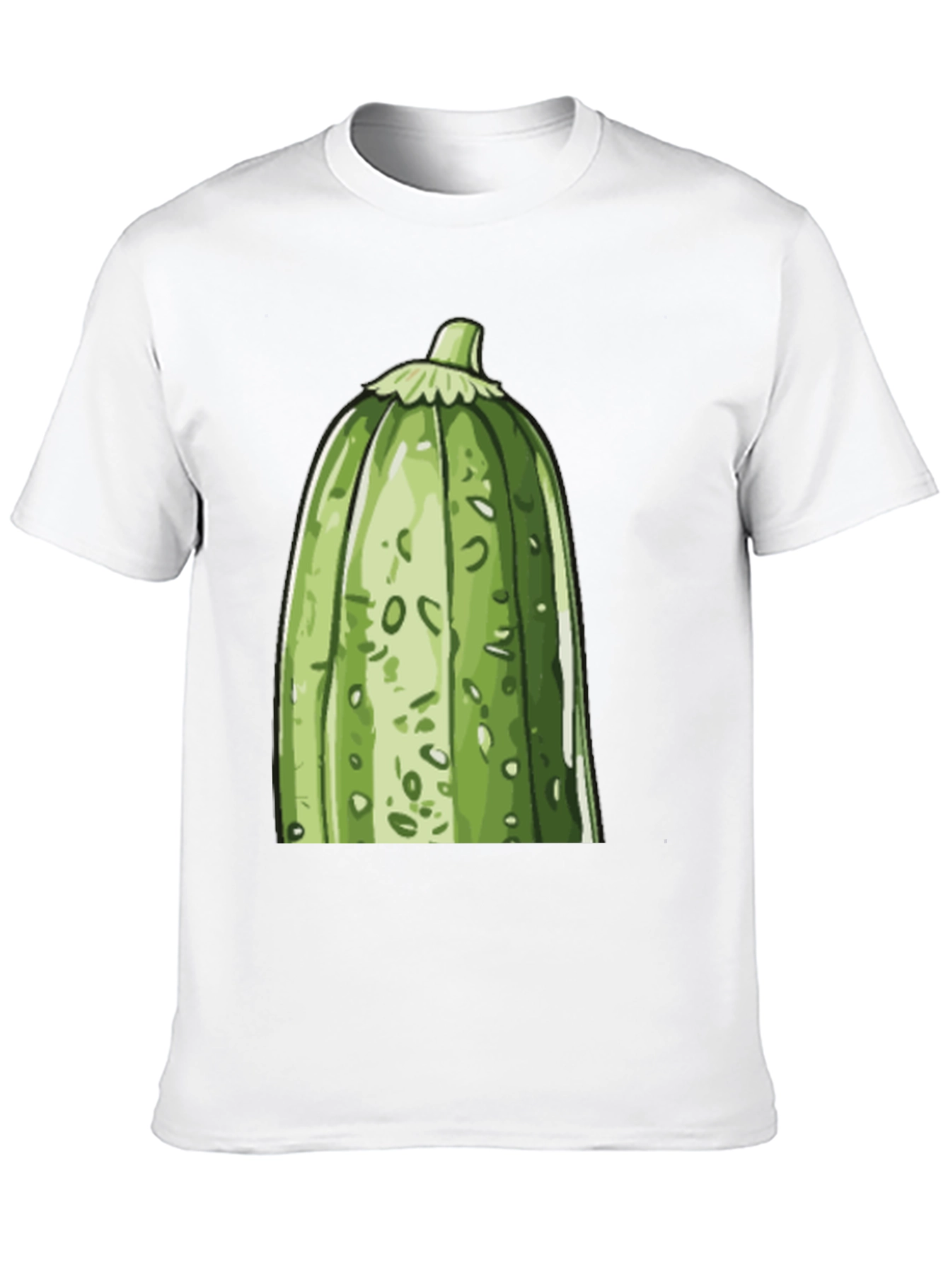 Zucchini Graphic Tee - Quirky Vegetable Lovers T-Shirt