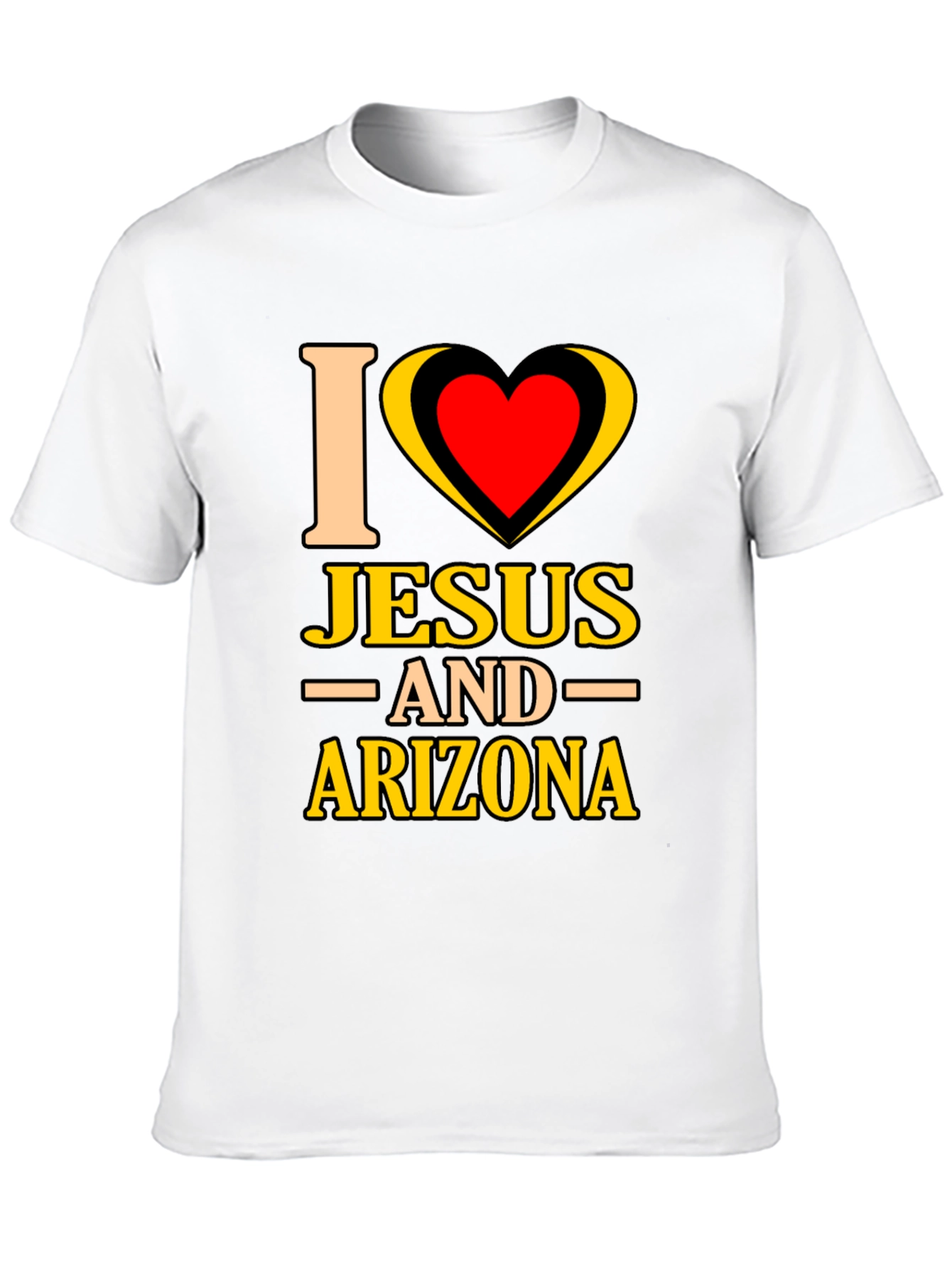 I Love Jesus and Arizona T-Shirt