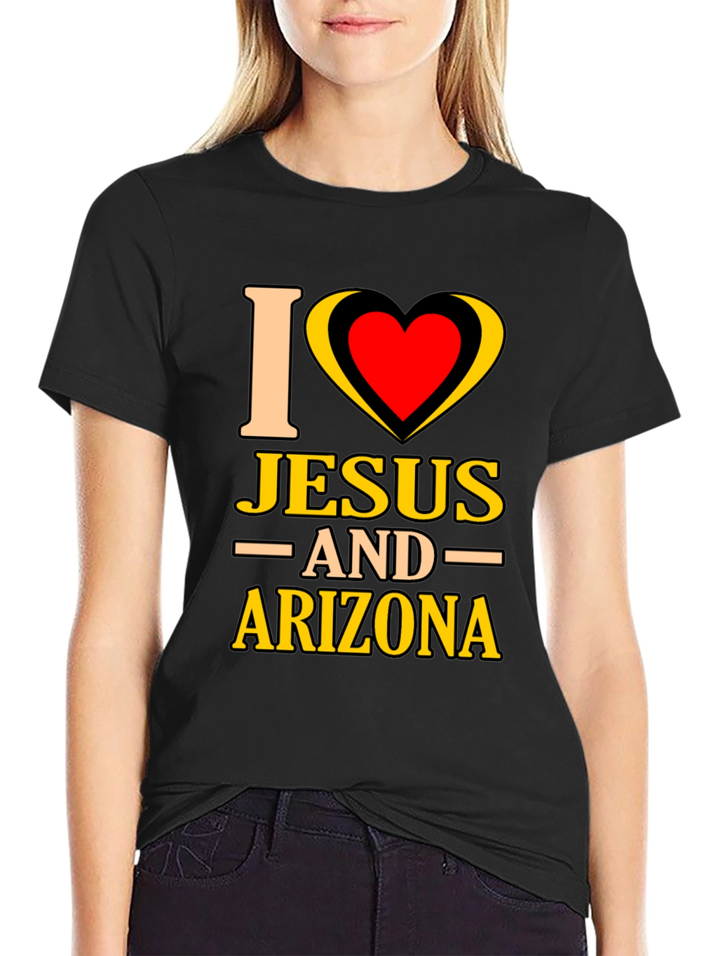 I Love Jesus and Arizona T-Shirt