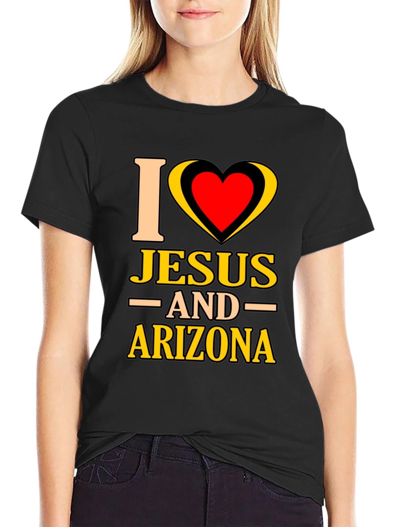 I Love Jesus and Arizona T-Shirt