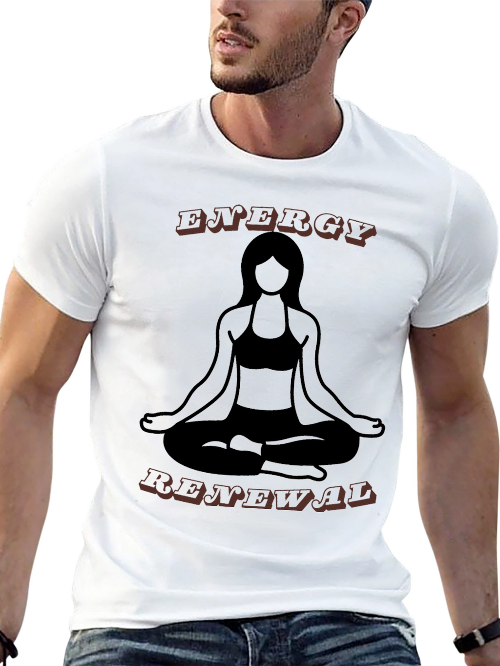 Energy Renewal Yoga Graphic T-Shirt