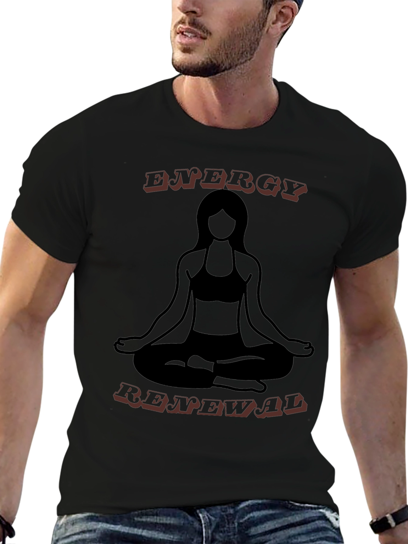 Energy Renewal Yoga Graphic T-Shirt