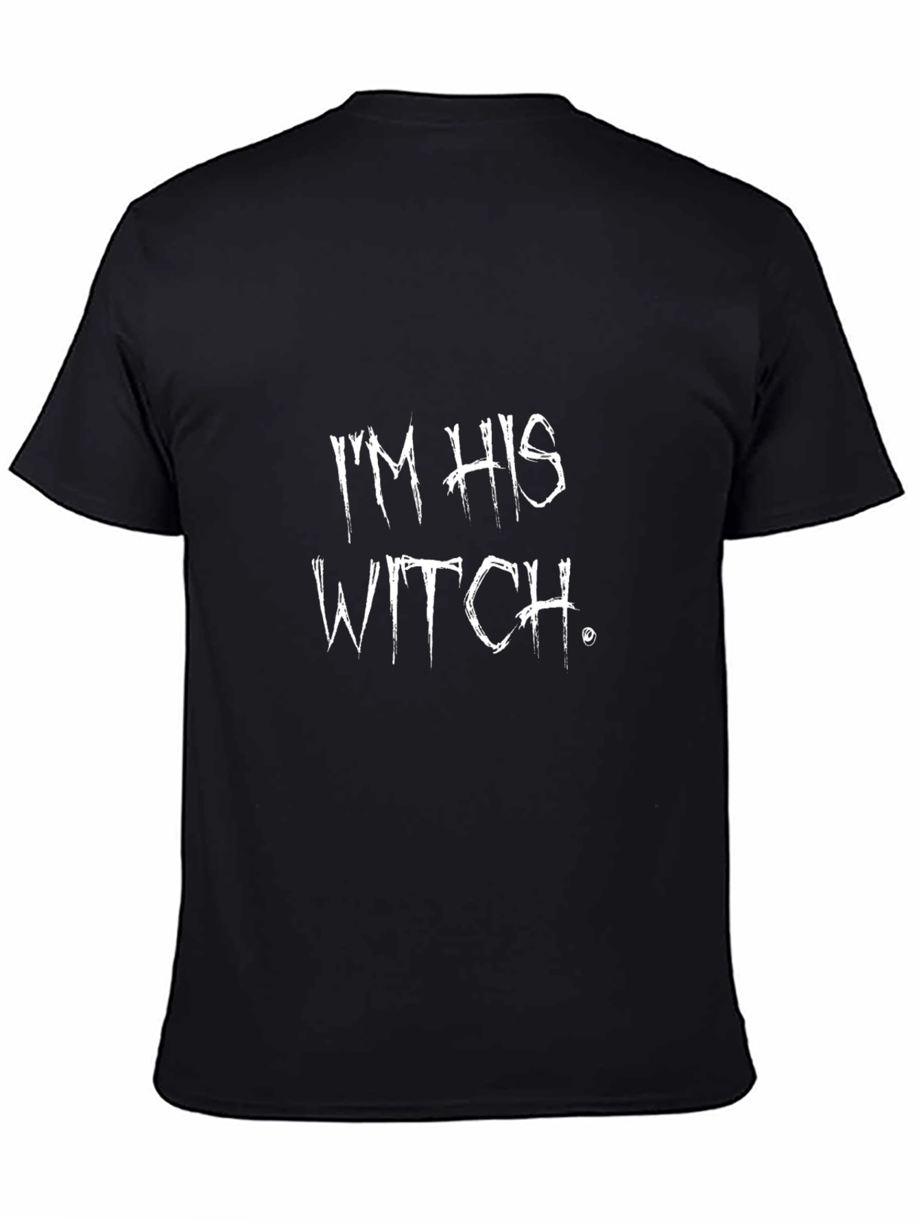 Im His Witch Graphic Black T-Shirt