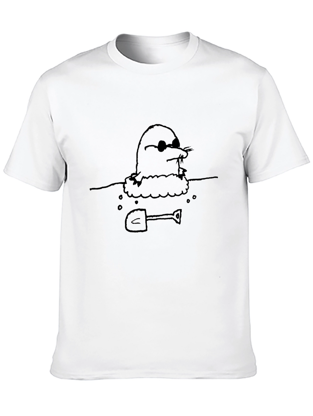 Cool Mole T-Shirt - Funny Cartoon Tee