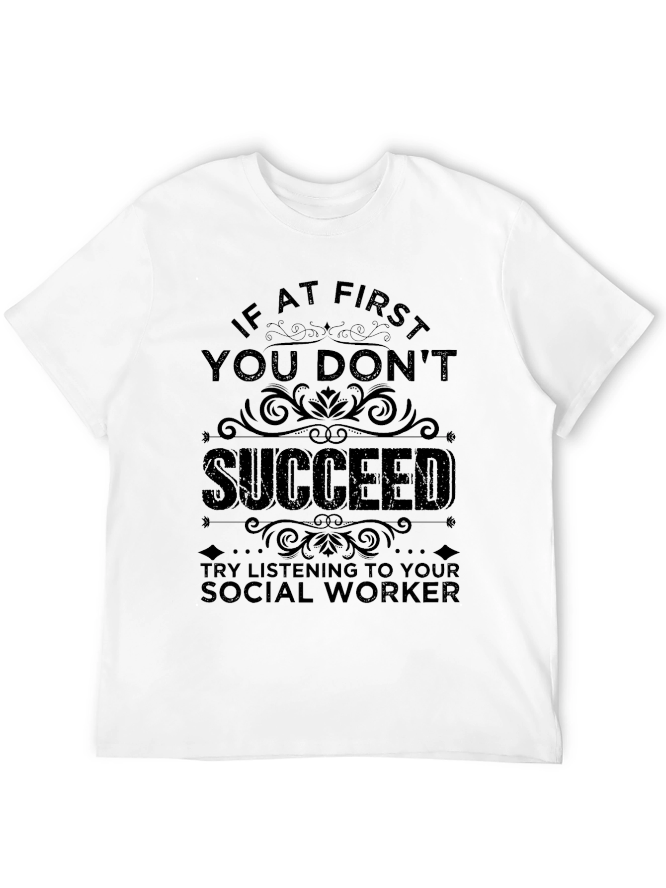 Social Worker Advice Graphic T-Shirt