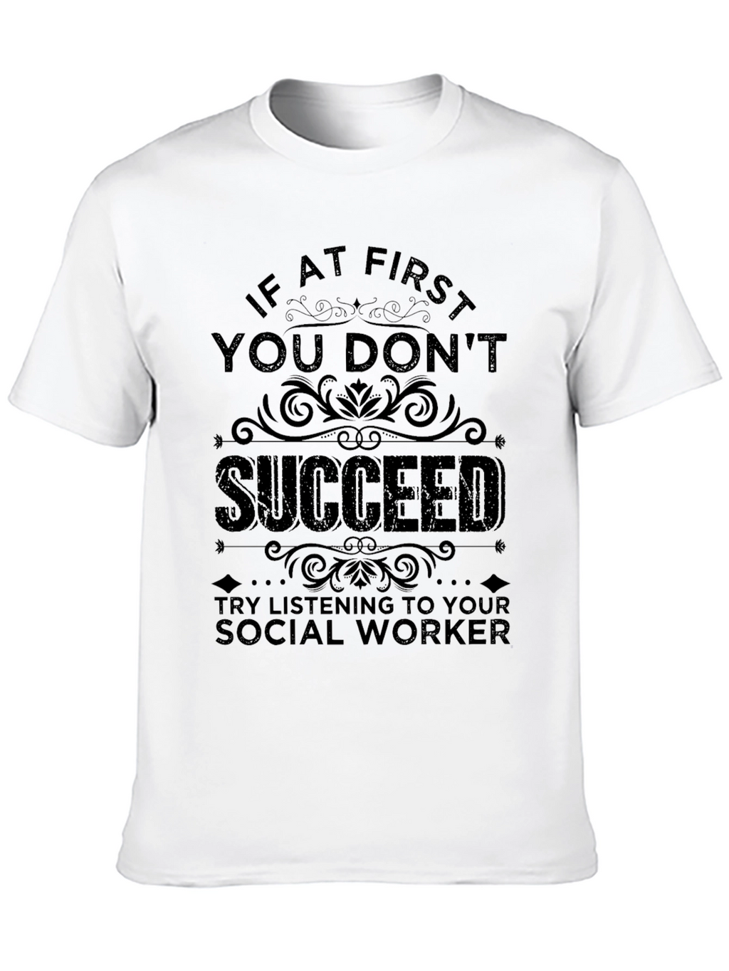 Social Worker Advice Graphic T-Shirt