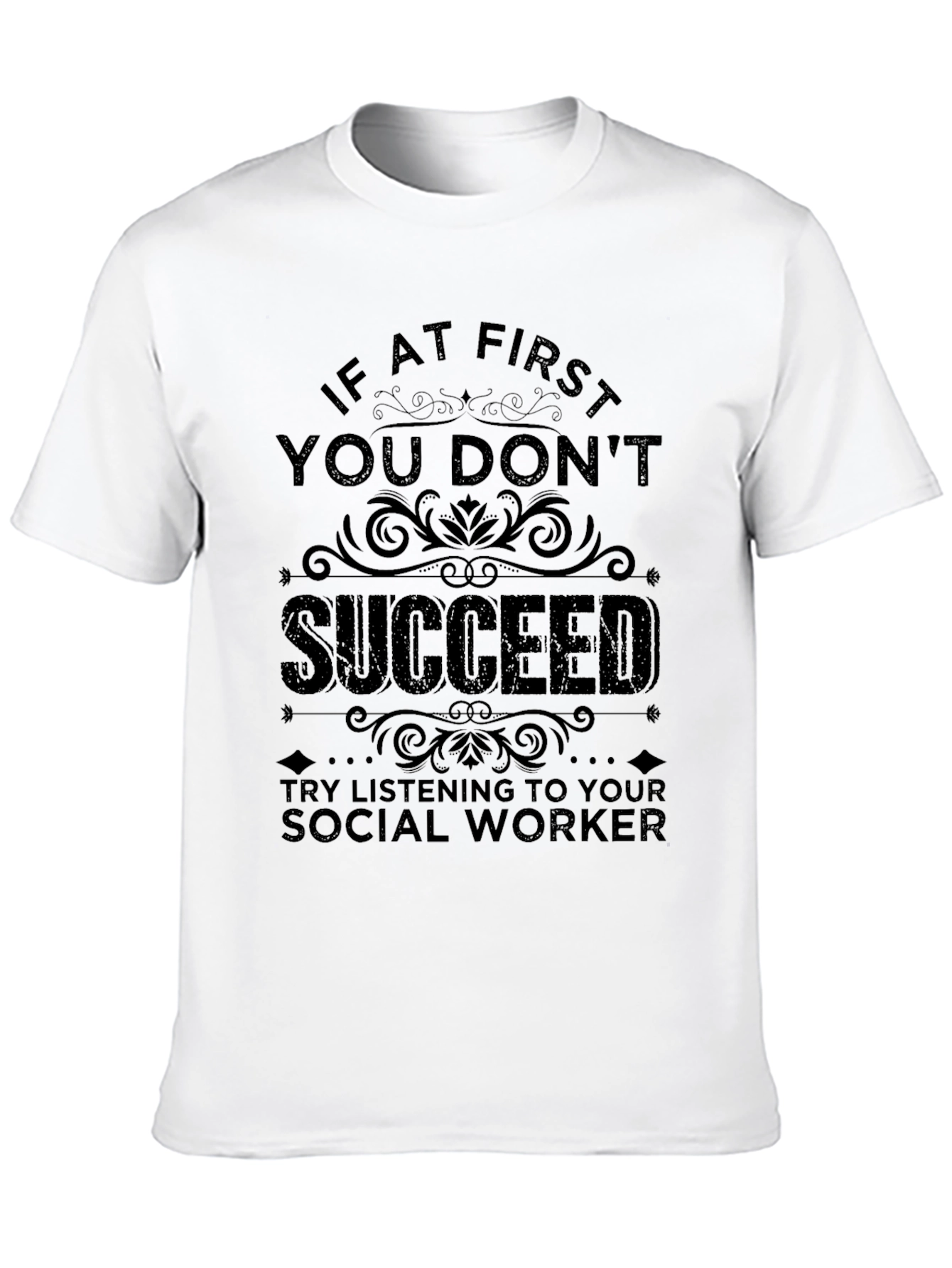 Social Worker Advice Graphic T-Shirt