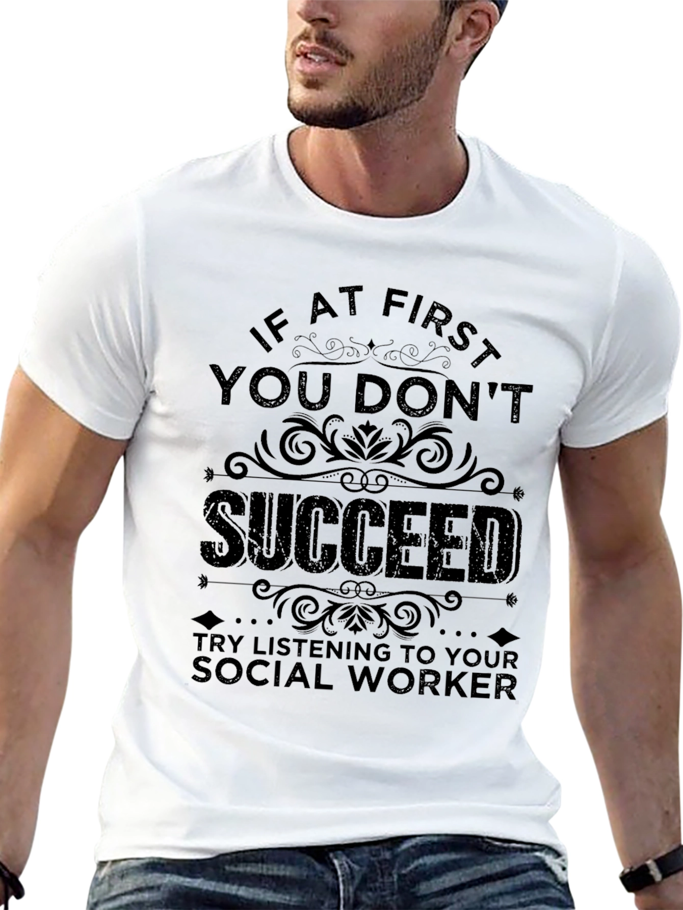 Social Worker Advice Graphic T-Shirt